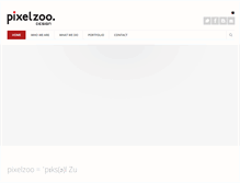 Tablet Screenshot of pixelzoo.co.za